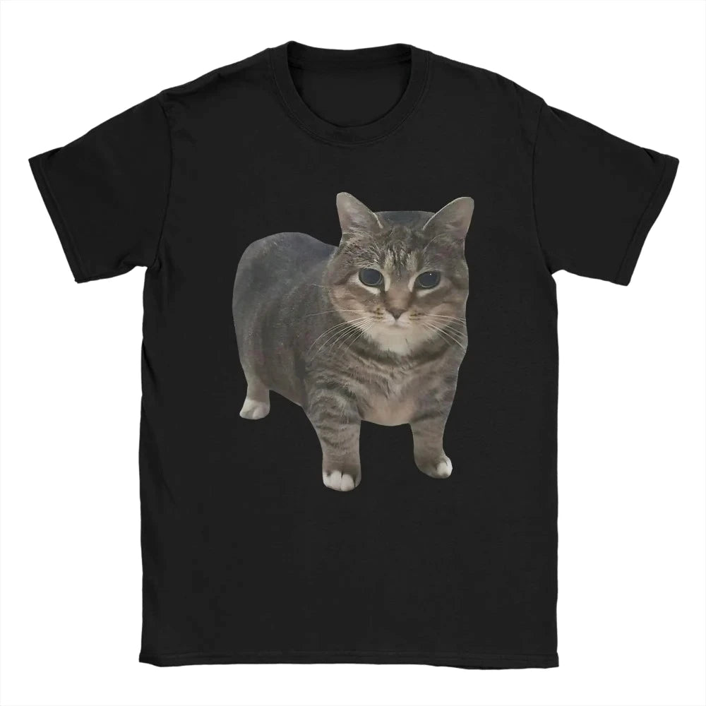 New Women OIIA OIIA Spinning Cat Meme T Shirt Funny Brainrot To...